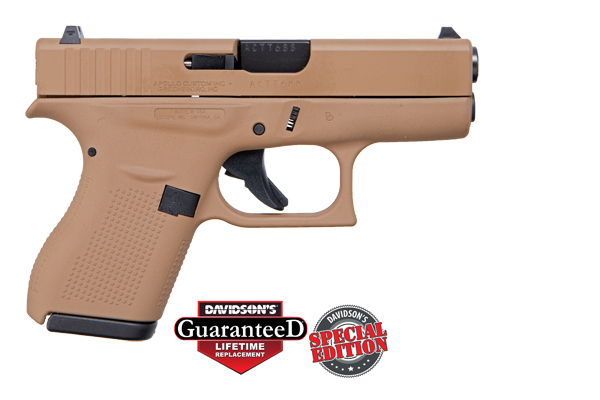 Handguns Apollo Custom|Glock 42 380AUTO GLK 42 380 6RD DDE